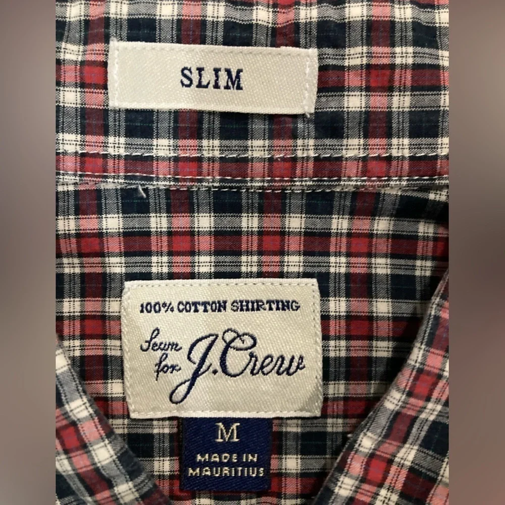 J. Crew Slim Fit 100% Cotton Medium‎ Button Down Shirt